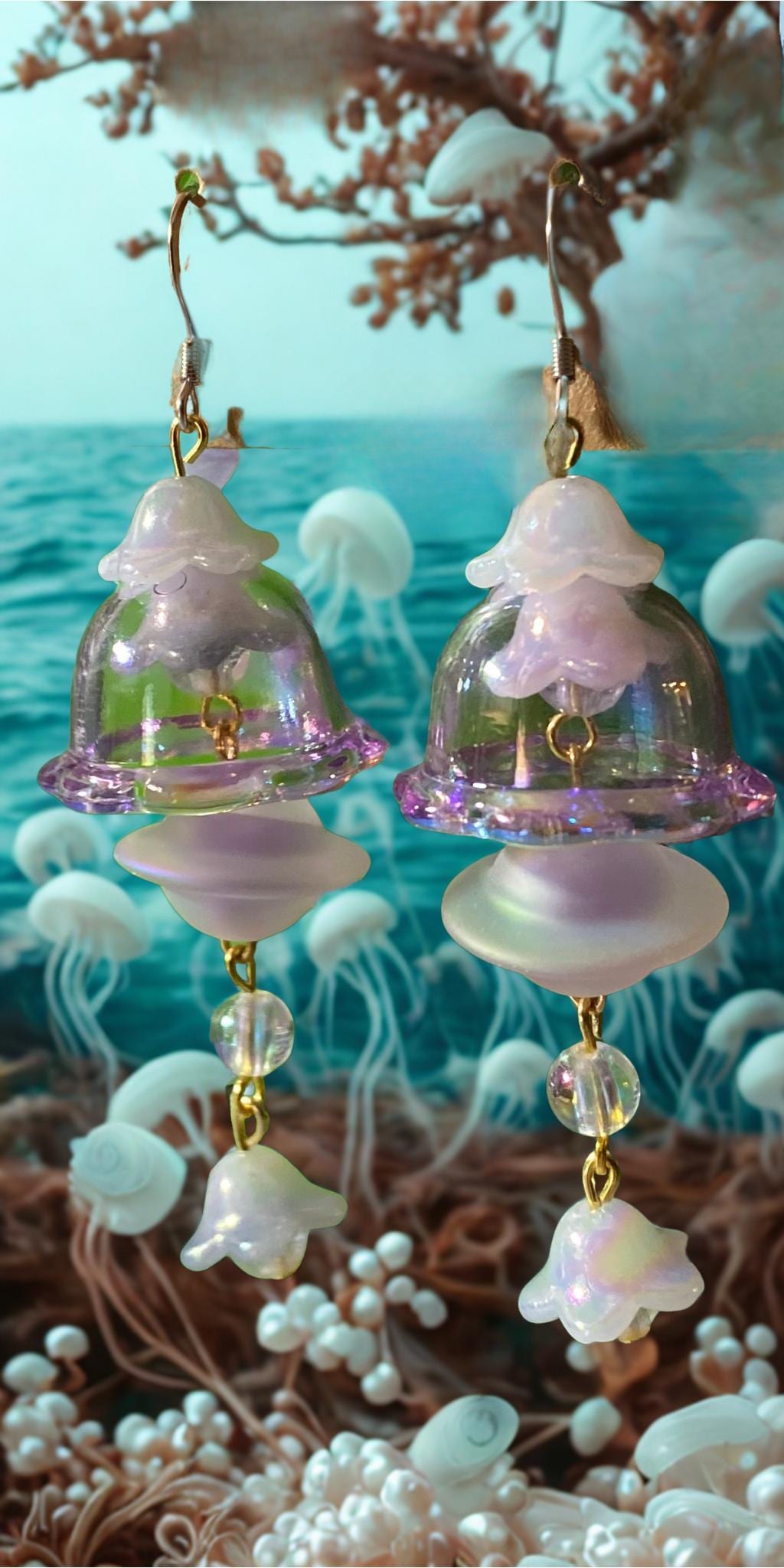 Out of This World Jellies; Jellyfish Earrings
