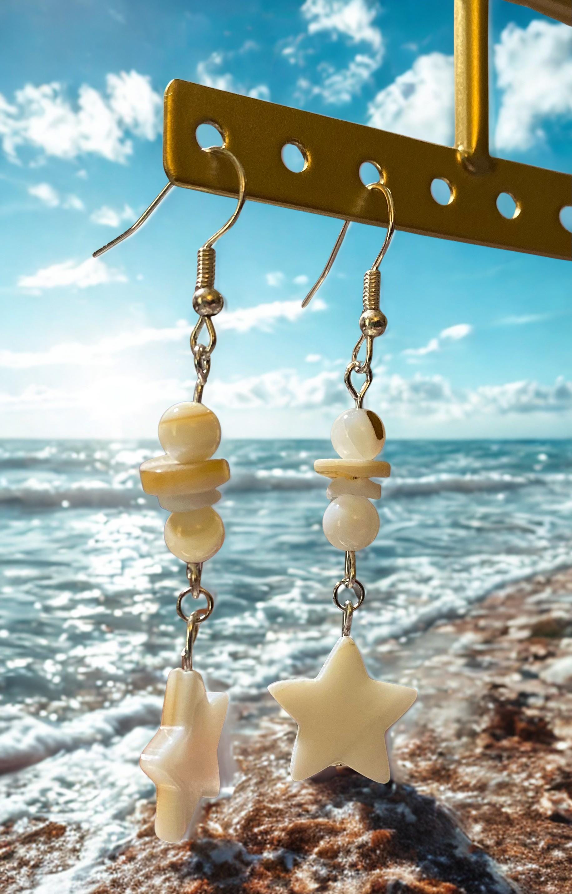 Sandy Star Dangles