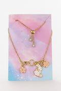 Bunny & Blossom Charm Bracelet