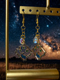Celestial Bunny & Star Dangle Earrings